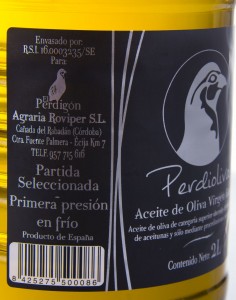 Botella aceite